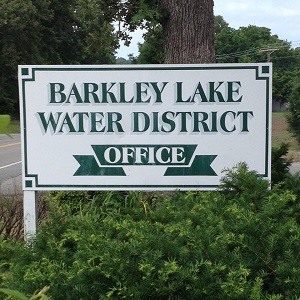 Barkley Lake Water District Office sign